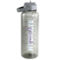 Gibson Home Brever 50oz Hydrate Yourself Hourly Motivation Water Bottle in Grey - Image 1 of 5