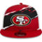 New Era Men's Scarlet San Francisco 49ers Tear Trucker 9FIFTY Snapback Hat - Image 3 of 4