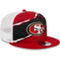 New Era Men's Scarlet San Francisco 49ers Tear Trucker 9FIFTY Snapback Hat - Image 4 of 4