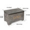 Badger Basket Solid Wood Rustic Toy Box - Image 4 of 5