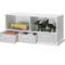 Badger Basket Stackable Shelf Storage Cubby with Three Baskets - Image 5 of 5
