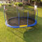JumpKing 10' x 15' Oval Trampoline With 2 Basketball Hoops - Image 1 of 5