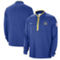 Nike Men's Royal Golden State Warriors Authentic Performance Half-Zip Jacket - Image 1 of 4
