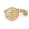 Dior Rose Céleste Mother-of-pearl & Diamond Open Ring 18K Yellow Gold Pre-Owned - Image 1 of 4