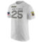Nike Men's White Air Force Falcons Rivalry Replica Jersey T-Shirt - Image 3 of 4