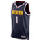 Nike Unisex Michael Porter Jr. Navy Denver Nuggets Swingman Jersey - Icon Edition - Image 3 of 4