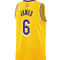Nike Youth LeBron James Gold Los Angeles Lakers Swingman Jersey - Icon Edition - Image 4 of 4