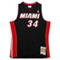 Mitchell & Ness Men's Ray Allen Black Miami Heat 2012/13 Hardwood Classics Swingman Jersey - Image 3 of 4