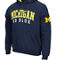 Colosseum Men's Navy Michigan Wolverines Double Arch Pullover Hoodie - Image 3 of 4