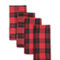 Manor Luxe Holiday Plaid Napkins 20 by 20-Inch, Set of 4 - Image 1 of 2