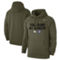 Nike Men's Olive Air Force Falcons Rivalry Always Into Danger Club Pullover Hoodie - Image 1 of 4