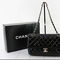 Chanel Black Patent Calf Quilted Calf Leather Medium Classic Double Flap Handbag - Image 4 of 5