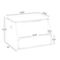 RiverRidge Kids Toy Storage Box with Front Bookrack - Image 4 of 5