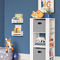 RiverRidge Kids Book Nook Cubby Storage Tower with 2 10'' Wall Bookshelves - Image 2 of 5
