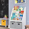 RiverRidge Kids Bookrack with Two Cubbies and 2pc Bins - Image 2 of 5