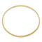 18K Gold Italian Elegance 7MM SEMI-SOLID TEXTURED CUFF BANGLE - Image 2 of 5