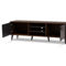 Baxton Studio Samuel Brown and Dark Grey Finished TV Stand - Image 2 of 5