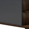 Baxton Studio Clapton Multi-Tone Grey and Walnut Brown Wood TV Stand - Image 5 of 5