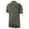 Nike Men's Olive Texas Longhorns 2023 Sideline Coaches Military Performance Polo - Image 4 of 4