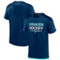 Fanatics Men's Fanatics Deep Sea Blue Seattle Kraken Authentic Pro Tech T-Shirt - Image 1 of 4