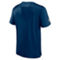 Fanatics Men's Fanatics Deep Sea Blue Seattle Kraken Authentic Pro Tech T-Shirt - Image 4 of 4
