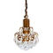 Manor Luxe, Bloom Contemporary Glass Crystal Chandelier w/ Edison Bulb Pendant - Image 1 of 2