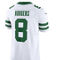 Nike Men's Aaron Rodgers Legacy White New York Jets Vapor F.U.S.E. Limited Jersey - Image 4 of 4