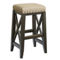 Modus Furniture Yosemite Solid Wood Upholstered Bar Stool in Cafe - Image 3 of 3
