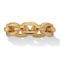 PalmBeach Gold Ion-Plated Stainless Steel Chain Link Style Ring - Image 1 of 5