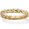 PalmBeach Braided Stackable Band Ring 10K Yellow Gold - Image 1 of 5