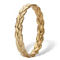 PalmBeach Braided Stackable Band Ring 10K Yellow Gold - Image 2 of 5