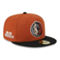 New Era Men's Rust/Black Dallas Mavericks Two-Tone 59FIFTY Fitted Hat - Image 1 of 4
