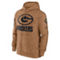 Nike Men's Brown Green Bay Packers 2023 Salute To Service Club Pullover Hoodie - Image 3 of 4