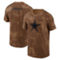 Nike Men's Brown Dallas Cowboys 2023 Salute To Service Sideline T-Shirt - Image 1 of 4