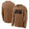 Nike Men's Brown Tennessee Titans 2023 Salute To Service Long Sleeve T-Shirt - Image 1 of 4