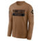 Nike Men's Brown Tennessee Titans 2023 Salute To Service Long Sleeve T-Shirt - Image 3 of 4