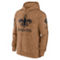 Nike Men's Brown New Orleans Saints 2023 Salute To Service Club Pullover Hoodie - Image 3 of 4