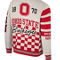 The Wild Collective Unisex Cream Ohio State Buckeyes Jacquard Full-Zip Sweater - Image 4 of 4