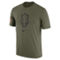 Nike Men's Olive Arkansas Razorbacks Military Pack T-Shirt - Image 3 of 4