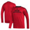 adidas Men's Red Chicago Blackhawks AEROREADY® Long Sleeve T-Shirt - Image 1 of 4