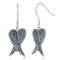 Bella Silver Sterling Silver Pair of Oxidized Angel Wings Earrings - Image 1 of 2