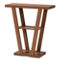 Baxton Studio Boone Walnut Brown Finished Wood Console Table - Image 1 of 5
