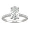 Charles & Colvard 2.49cttw Moissanite Oval Engagement Ring in 14k White Gold - Image 1 of 5