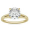 Charles & Colvard 1.96cttw Moissanite Round Solitaire Ring in 14k Yellow Gold - Image 1 of 5