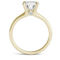 Charles & Colvard 1.96cttw Moissanite Round Solitaire Ring in 14k Yellow Gold - Image 3 of 5