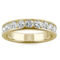 Charles & Colvard 1.10cttw Moissanite Channel Set Band in 14k Yellow Gold - Image 1 of 5