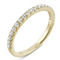 Charles & Colvard 0.33cttw Moissanite Wedding Band in 14k Yellow Gold - Image 2 of 5