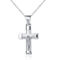 Bella Silver, Sterling Silver Cross Pendant Necklace - Image 1 of 2