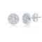 Diamonds D'Argento Sterling Silver Cluster of Diamonds 5mm Studs - (14 Stones) - Image 1 of 3