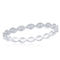 Diamonds D'Argento Sterling Silver Marquise Eternity Diamond Ring - Image 1 of 2